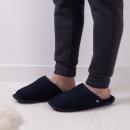 Mens Donmar Sheepskin Slipper Midnight Extra Image 5 Preview